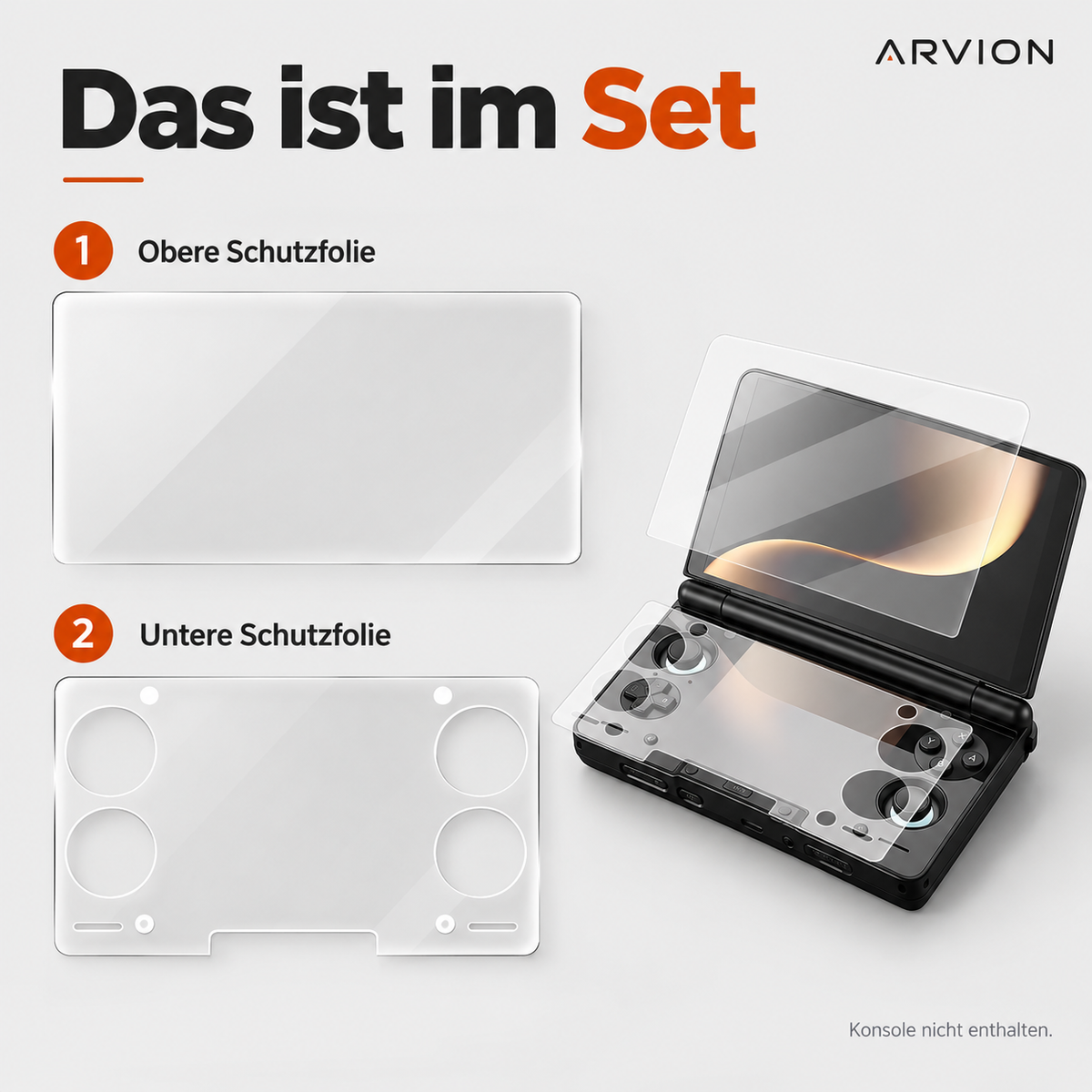 ARVION Schutzfolien-Set